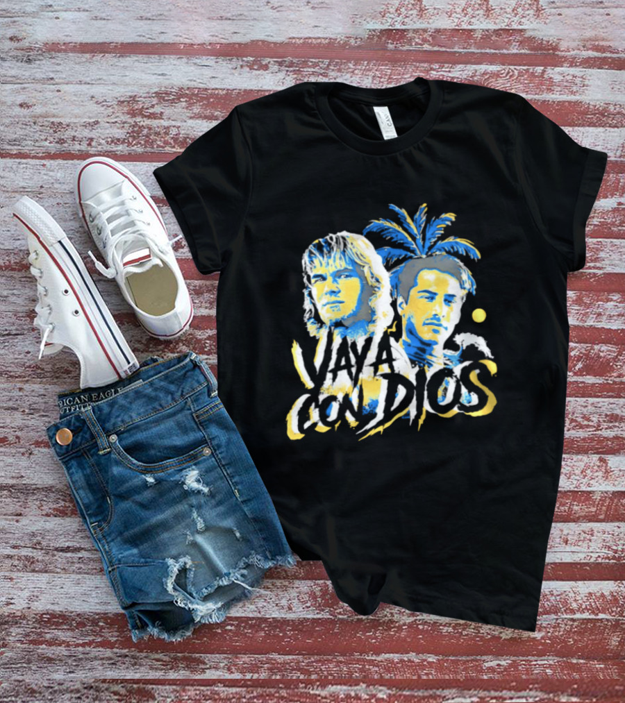 Vaya Con Dios Bodhi And Johnny Utah Point Break Movie 1991 T-Shirt