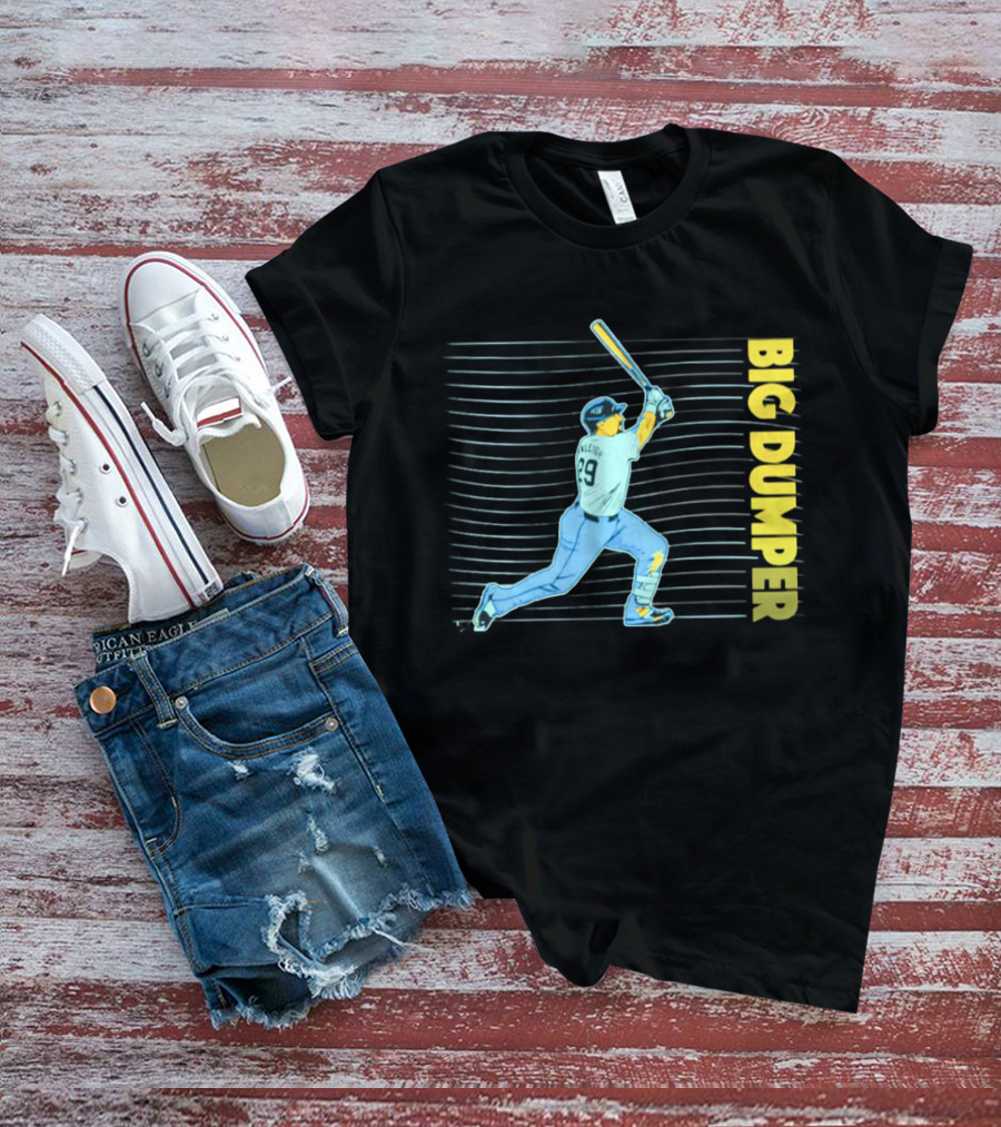 Seattle Mariners Cal Raleigh 29 Big Dumper Neon Nights T-Shirt