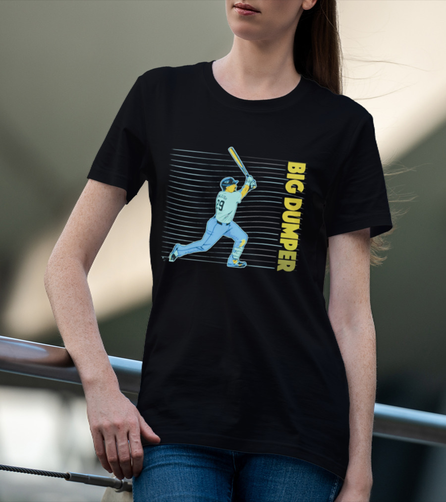 Seattle Mariners Cal Raleigh 29 Big Dumper Neon Nights T-Shirt