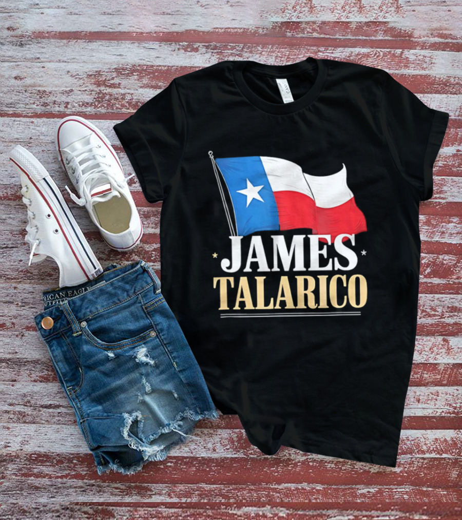 James Talarico Texas Flag Democrat Political T-Shirt