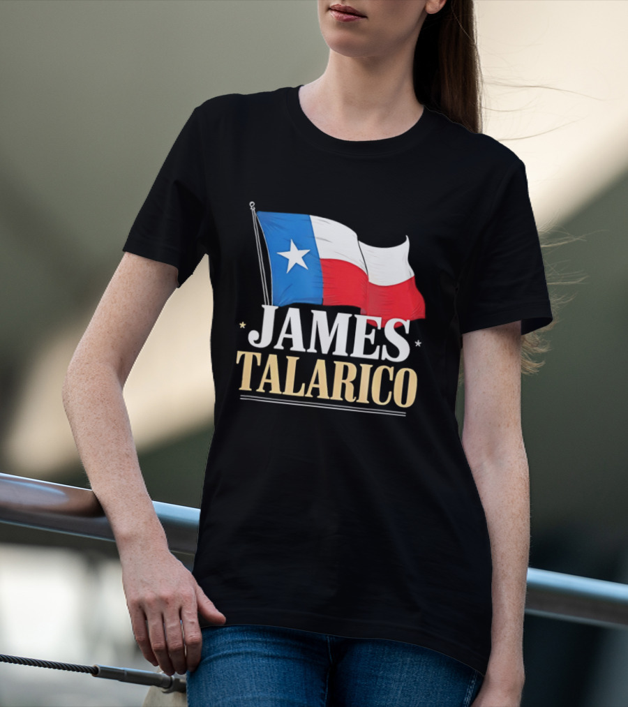 James Talarico Texas Flag Democrat Political T-Shirt