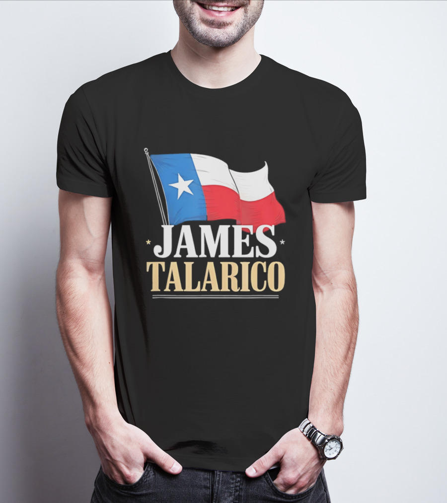 James Talarico Texas Flag Democrat Political T-Shirt