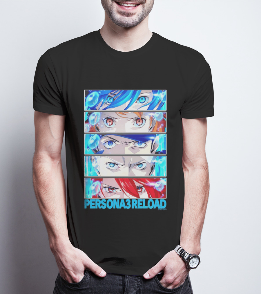 Persona 3 Reload Character Eyes Close Up T-Shirt