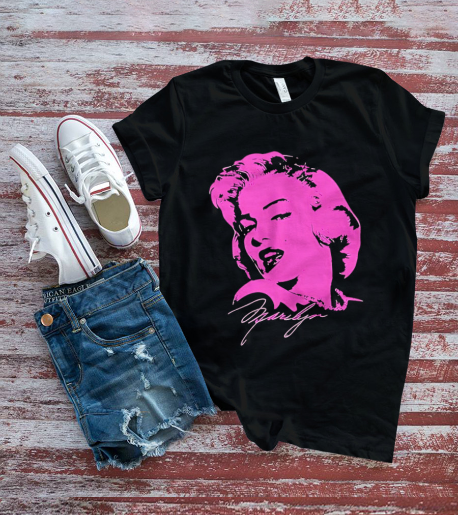 Marilyn Monroe Pink Pop T-Shirt