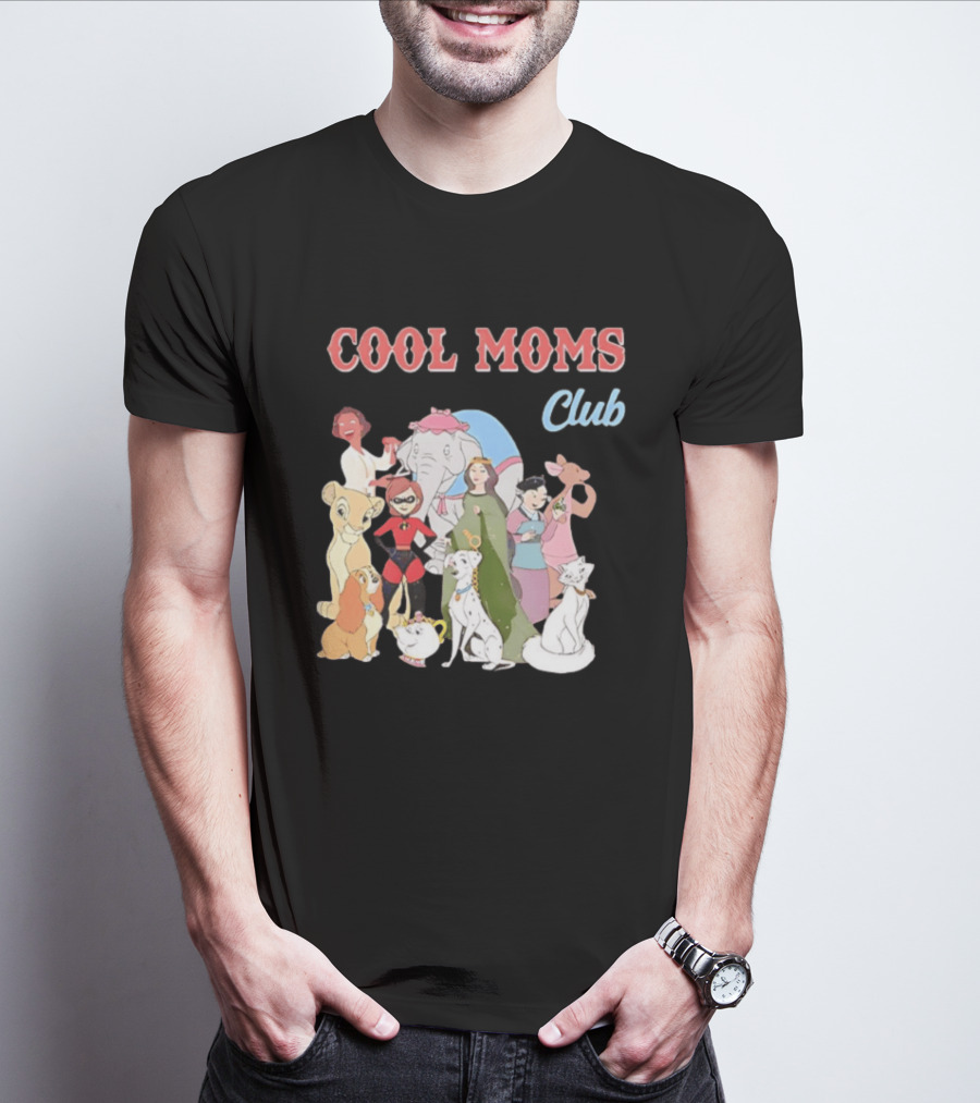 COOL MOMS CLUB Disney Characters T-Shirt
