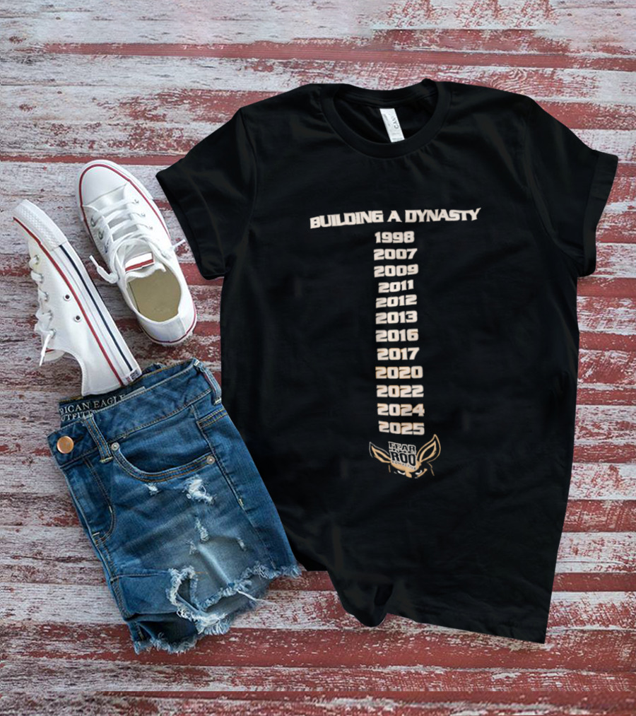 Building A Dynasty Fear The Roo Collective 1999 2025 T-Shirt
