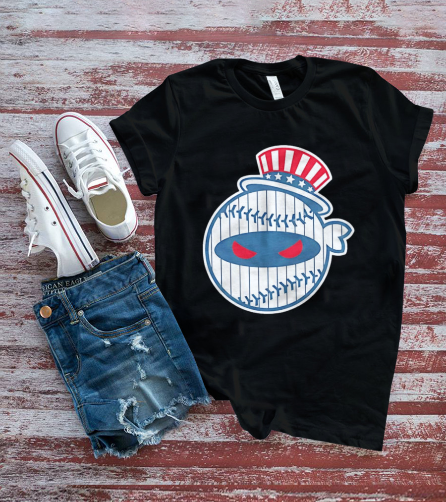 New York Yankees Pitching Ninja Baseball T-Shirt