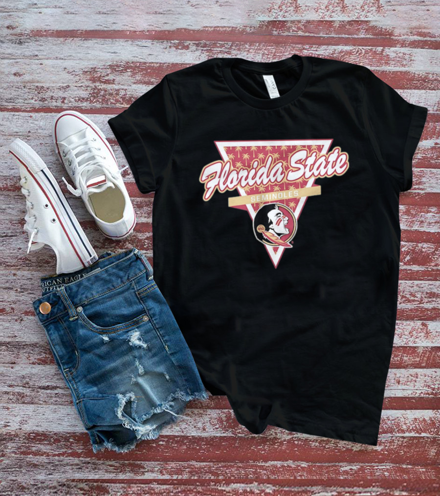 Florida State Seminoles Palm Tree Triangle T-Shirt