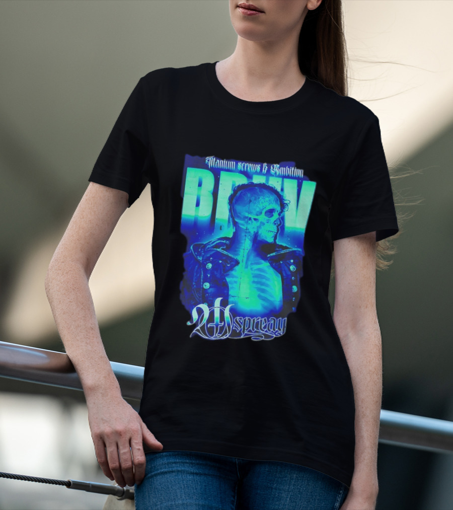 Titanium Screws Ambition Brutal Ospreay T-Shirt