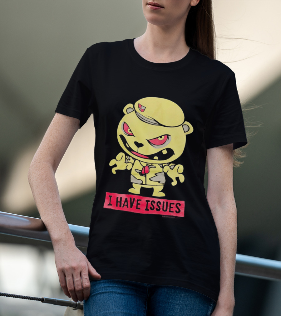 Flippy Series Happy Tree Friend I Have Issues T-Shirt