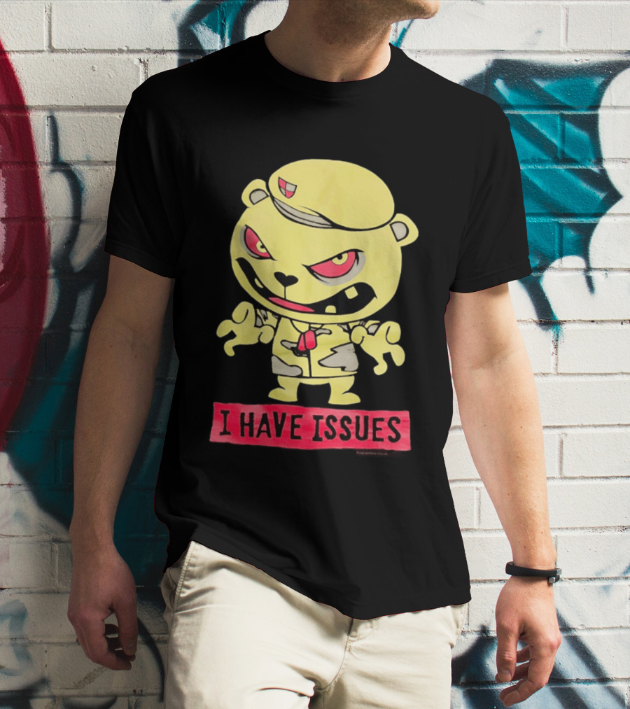 Flippy Series Happy Tree Friend I Have Issues T-Shirt