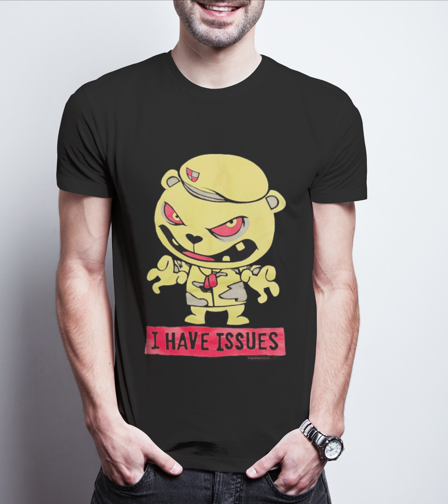 Flippy Series Happy Tree Friend I Have Issues T-Shirt
