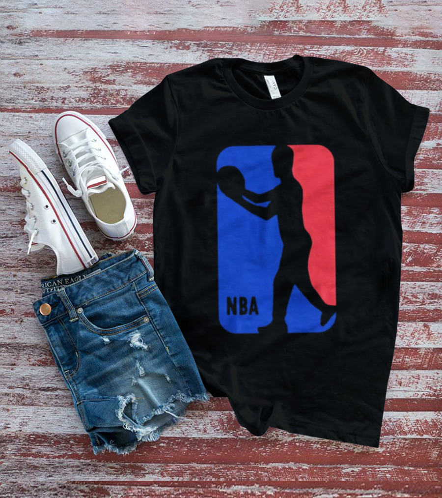 NBA Basketball Player Blue Red T-Shirt