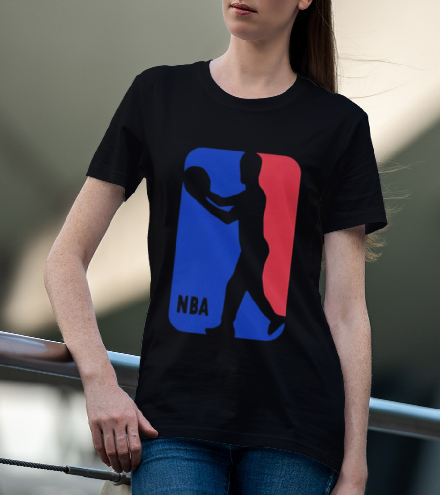NBA Basketball Player Blue Red T-Shirt