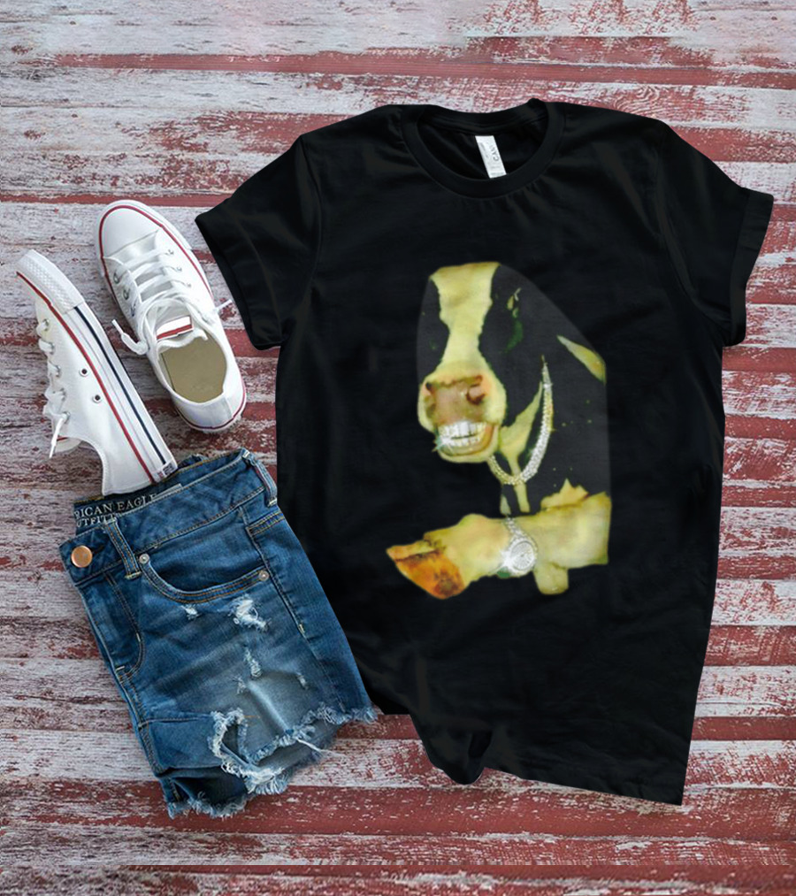 Rich Bull Grillz Bling Necklace And Jewelry T-Shirt
