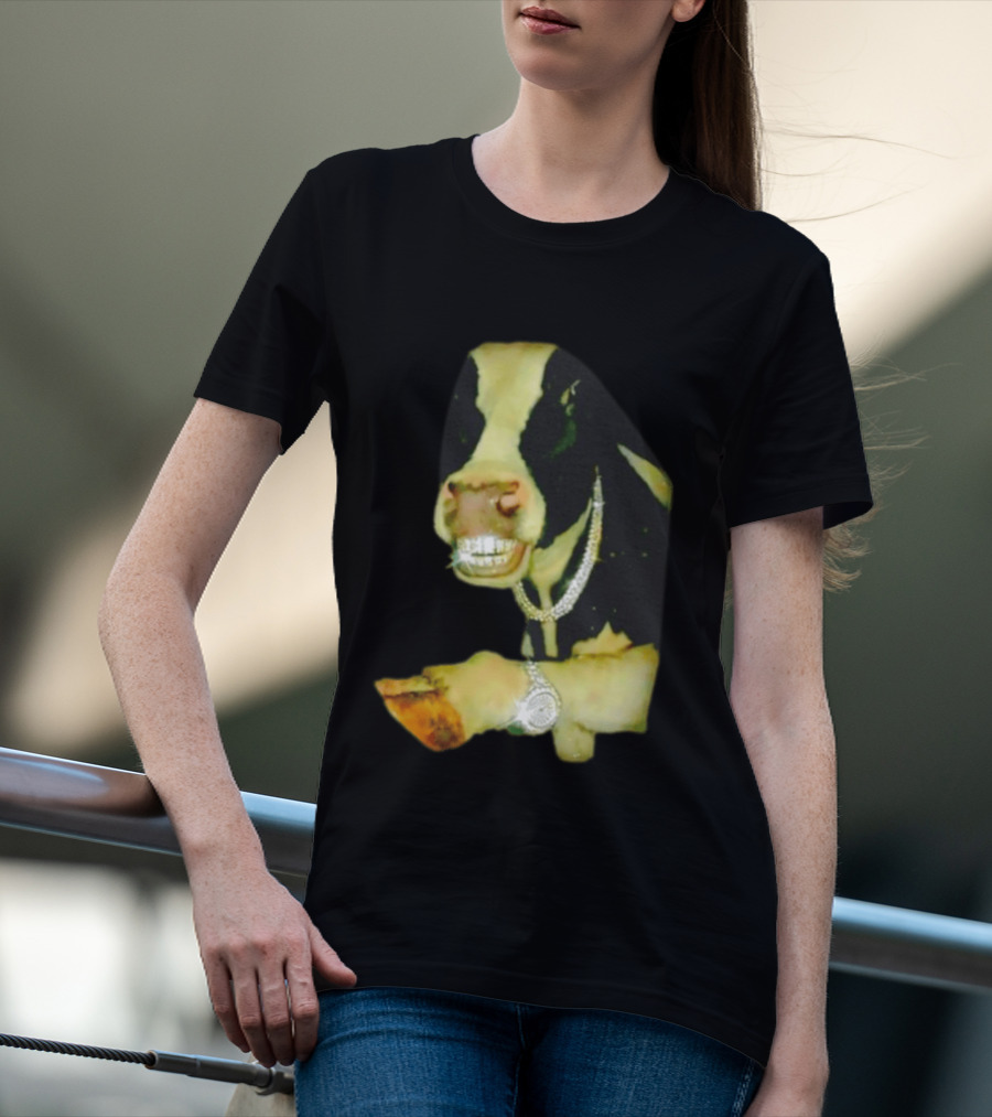 Rich Bull Grillz Bling Necklace And Jewelry T-Shirt