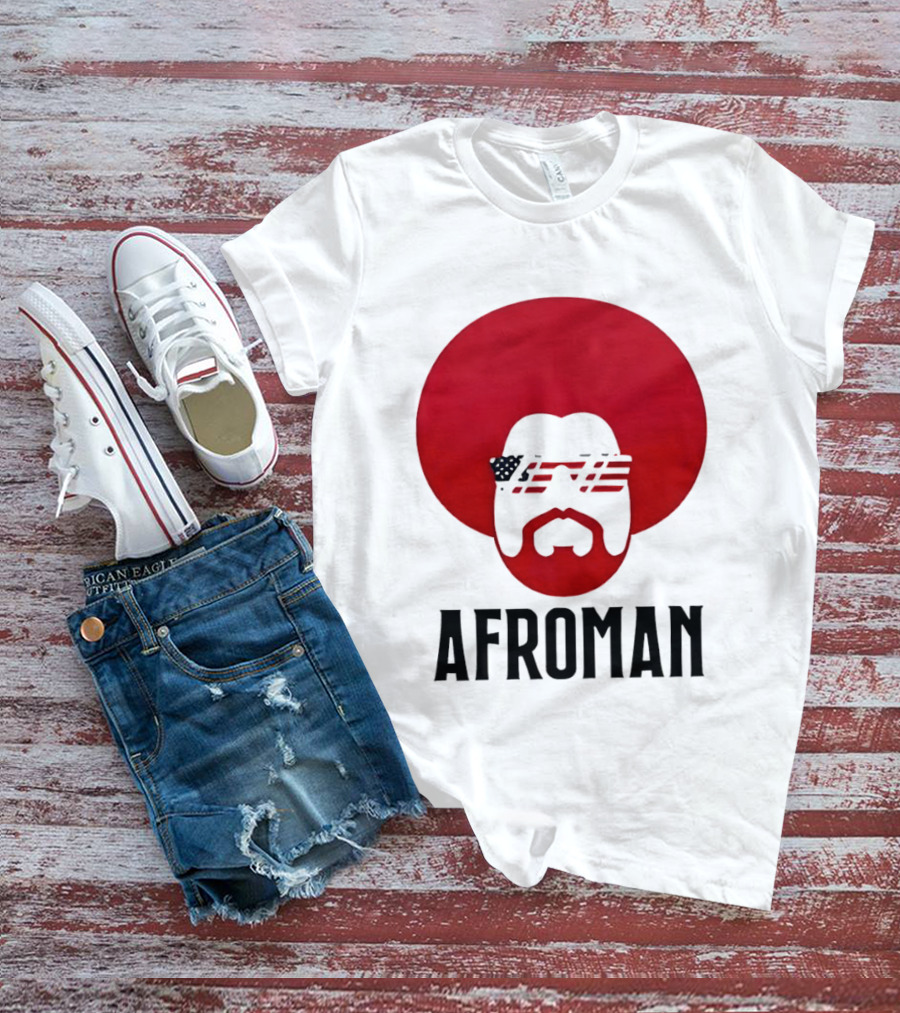 Afroman Justice For Lemon Pound Cake Red Afro Sunglasses T-Shirt