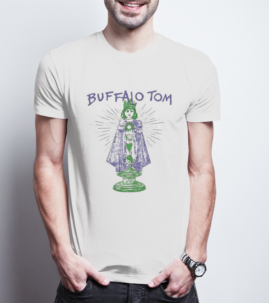 Buffalo Tom Green Cloaked Figure With Radiant Aura T-Shirt