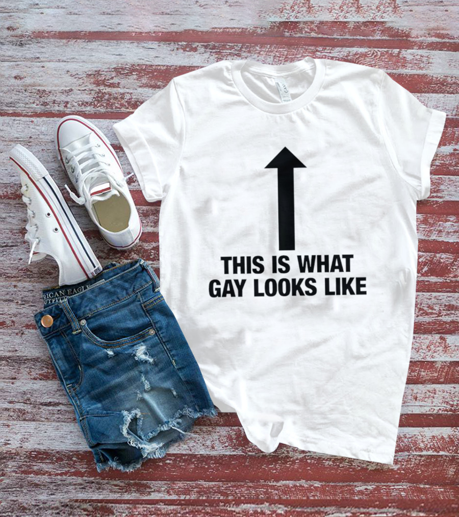 This Is What Gay Looks Like Arrow Symbol Pride T-Shirt