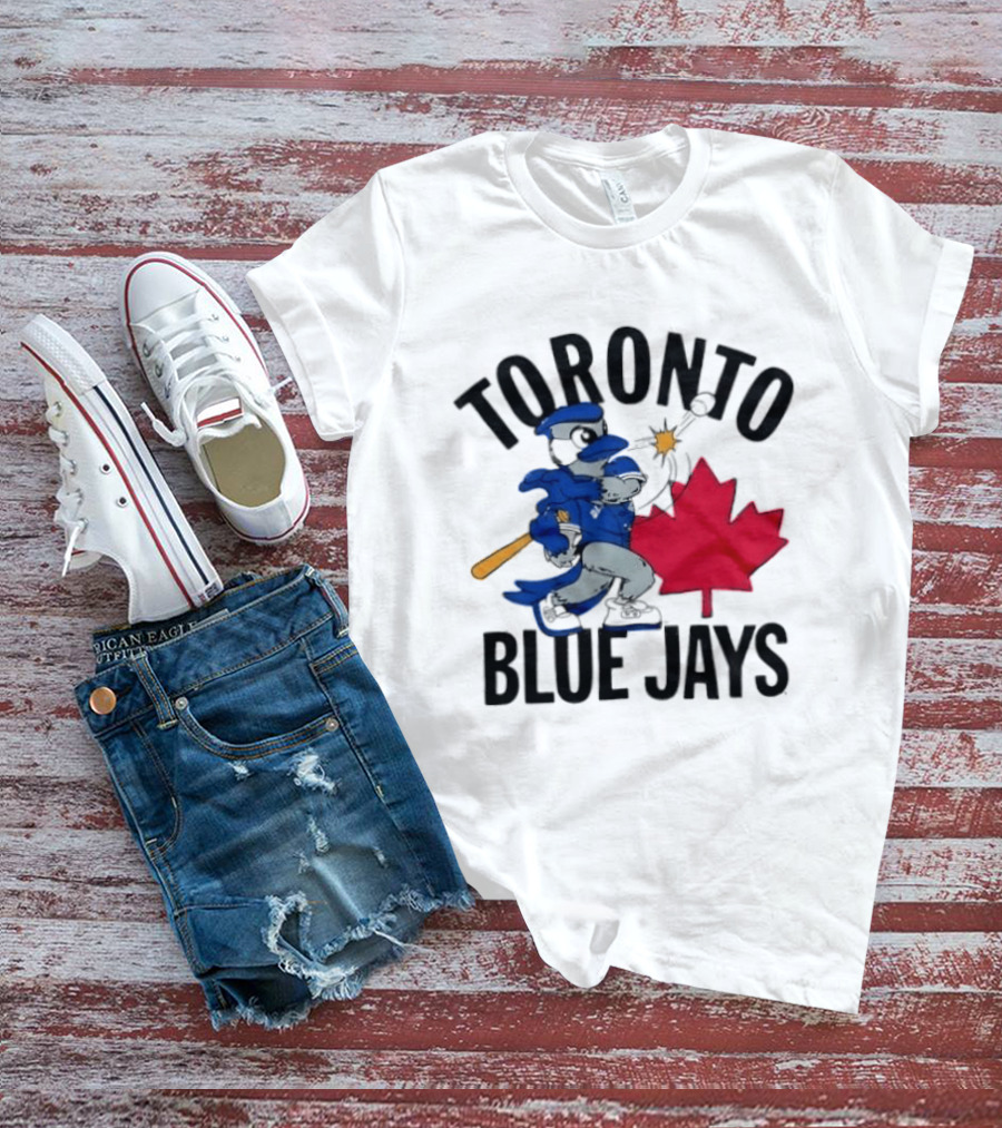 Toronto Blue Jays Baseball Maple Leaf T-Shirt