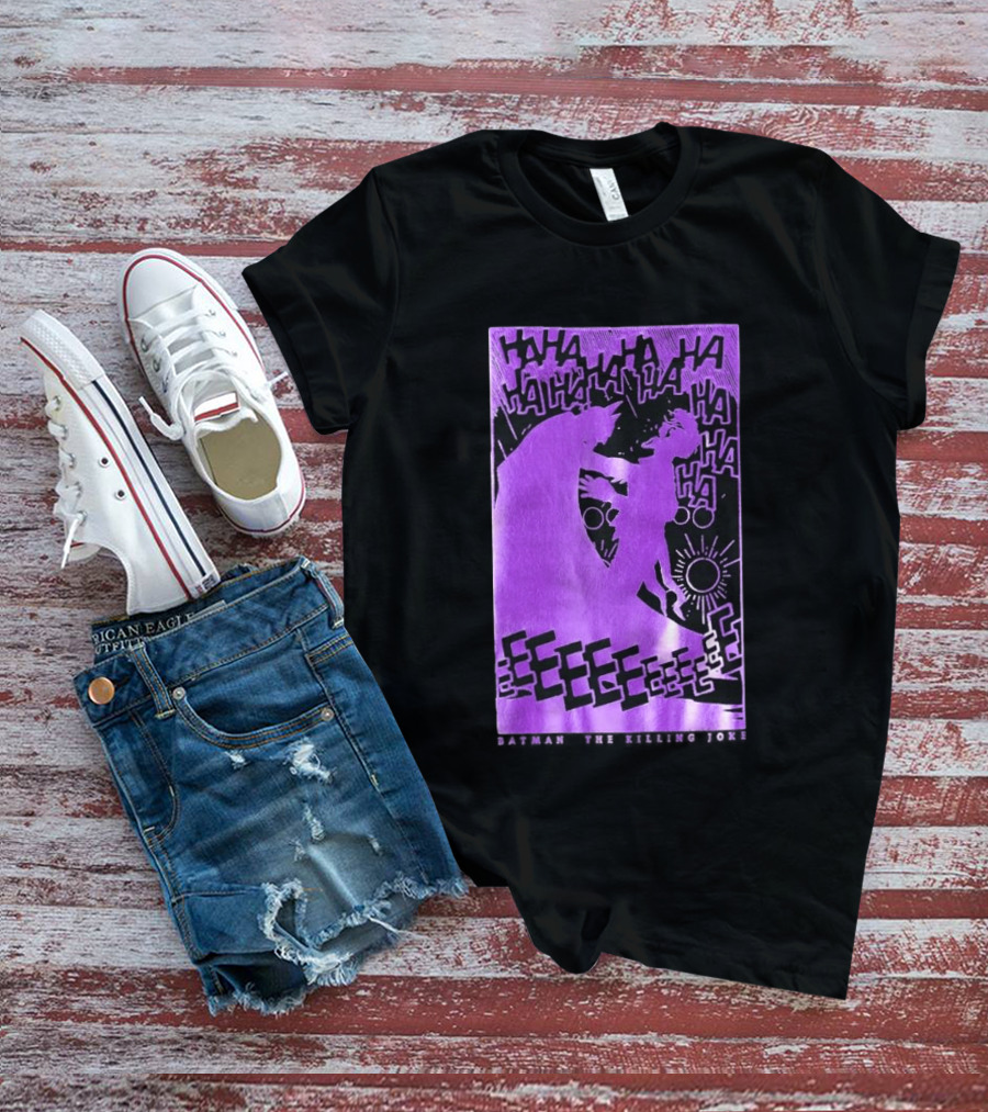 OVO X Batman X The Joker The Killing Joke Deluxe HAHAHA EEEEE T-Shirt