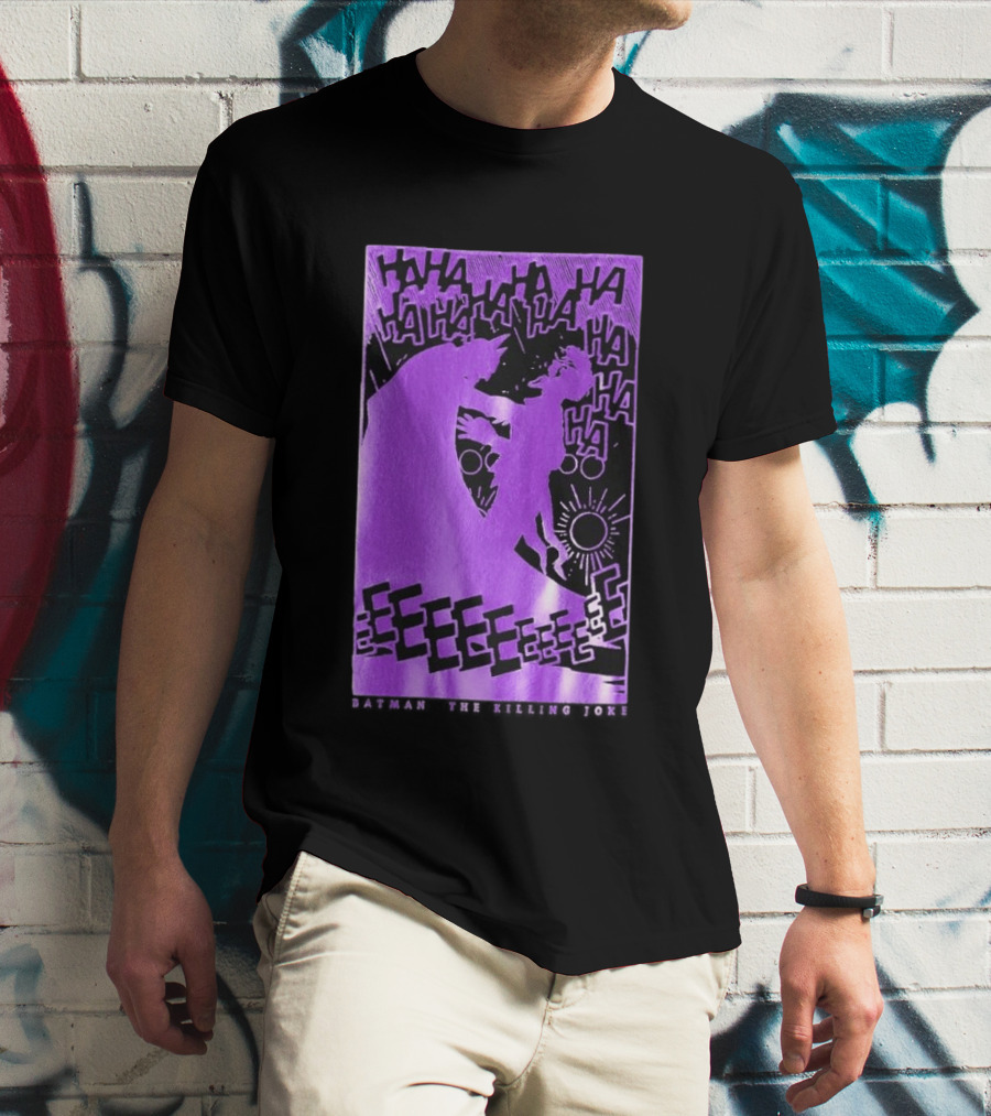 OVO X Batman X The Joker The Killing Joke Deluxe HAHAHA EEEEE T-Shirt