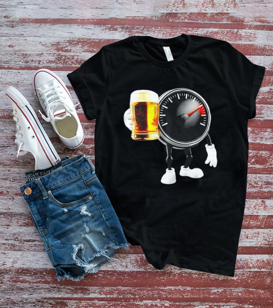 Speedometer Beer Do Not Drink Alcohol When Driving Awareness T-Shirt