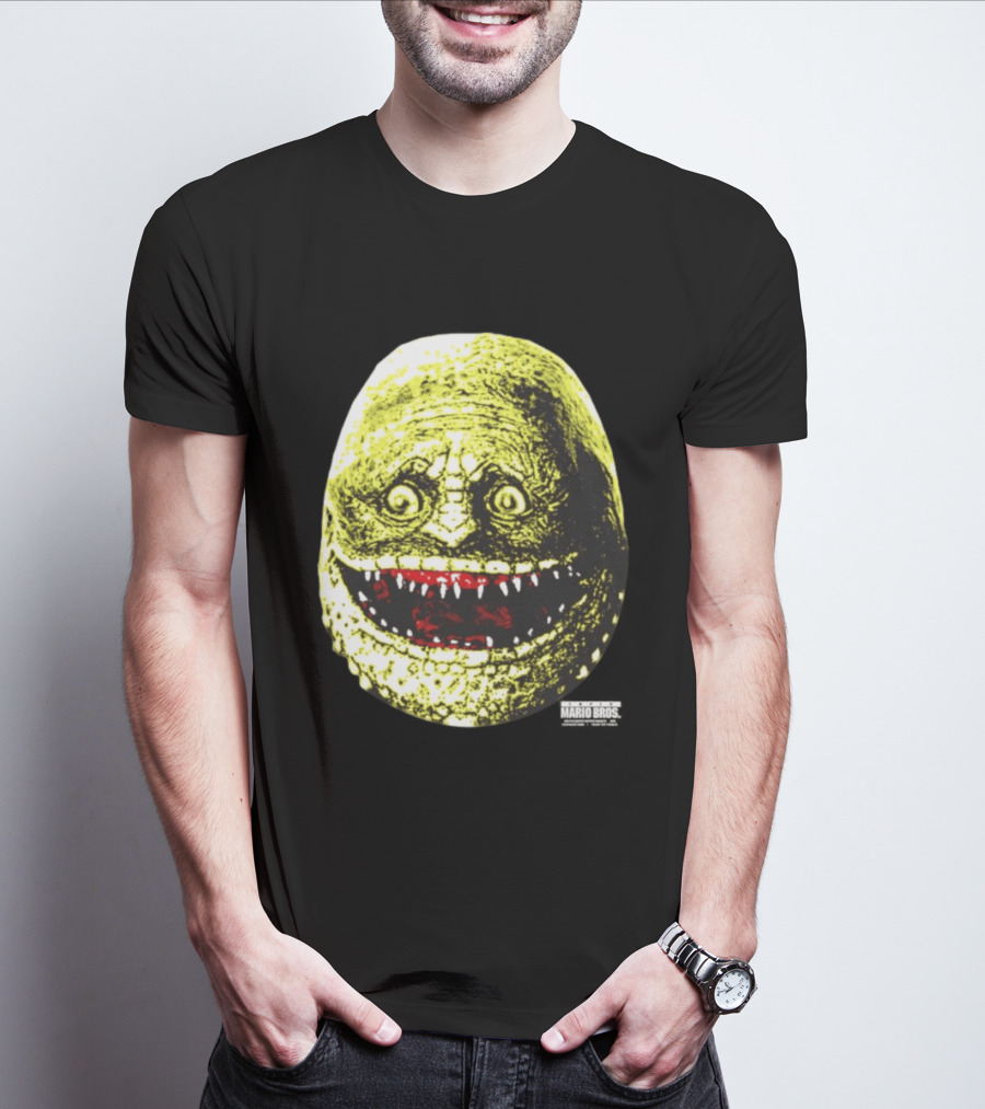 Super Mario Bros 1993 De Evolue Now Reptilian Creature T-Shirt