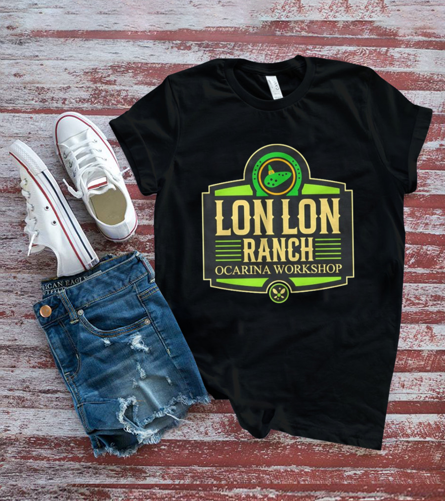 Lon Lon Ranch Ocarina Workshop Legend Of Zelda T-Shirt