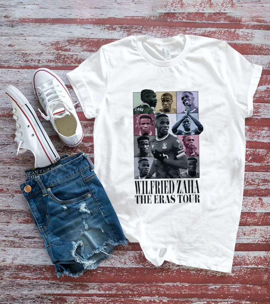 Wilfried Zaha The Eras Tour Soccer Montage T-Shirt