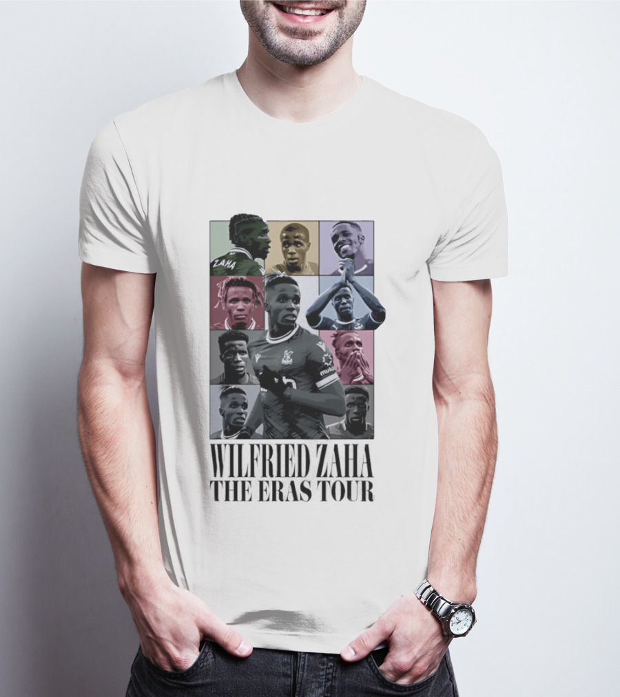 Wilfried Zaha The Eras Tour Soccer Montage T-Shirt