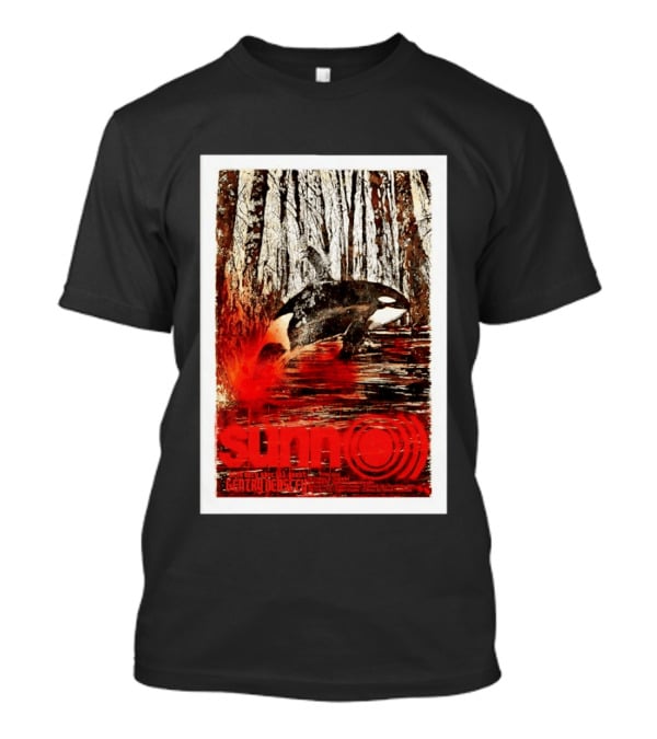 Sunn O Tour 2026 Orca Geary Theatre San Francisco Concert T-Shirt