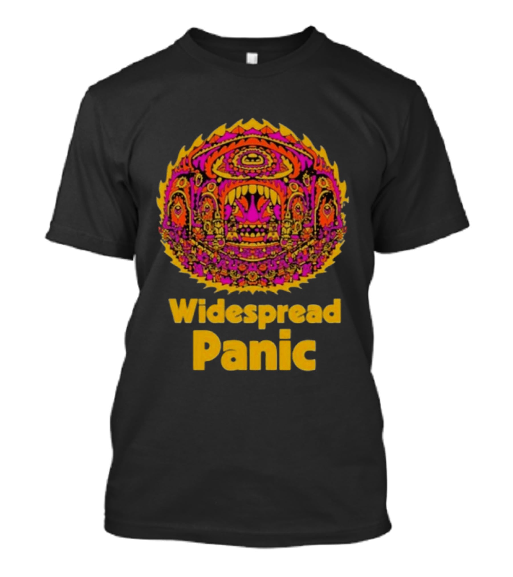 Widespread Panic Young And Sick Monster Art Vibrant Psychedelic T-Shirt