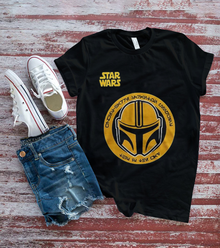Star Wars Mandalorian Theme Wilkes Barre Scranton Penguins Game Night 2026 T-Shirt