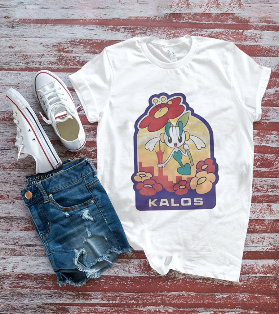 Floette Kalos City Skyline Explore T-Shirt