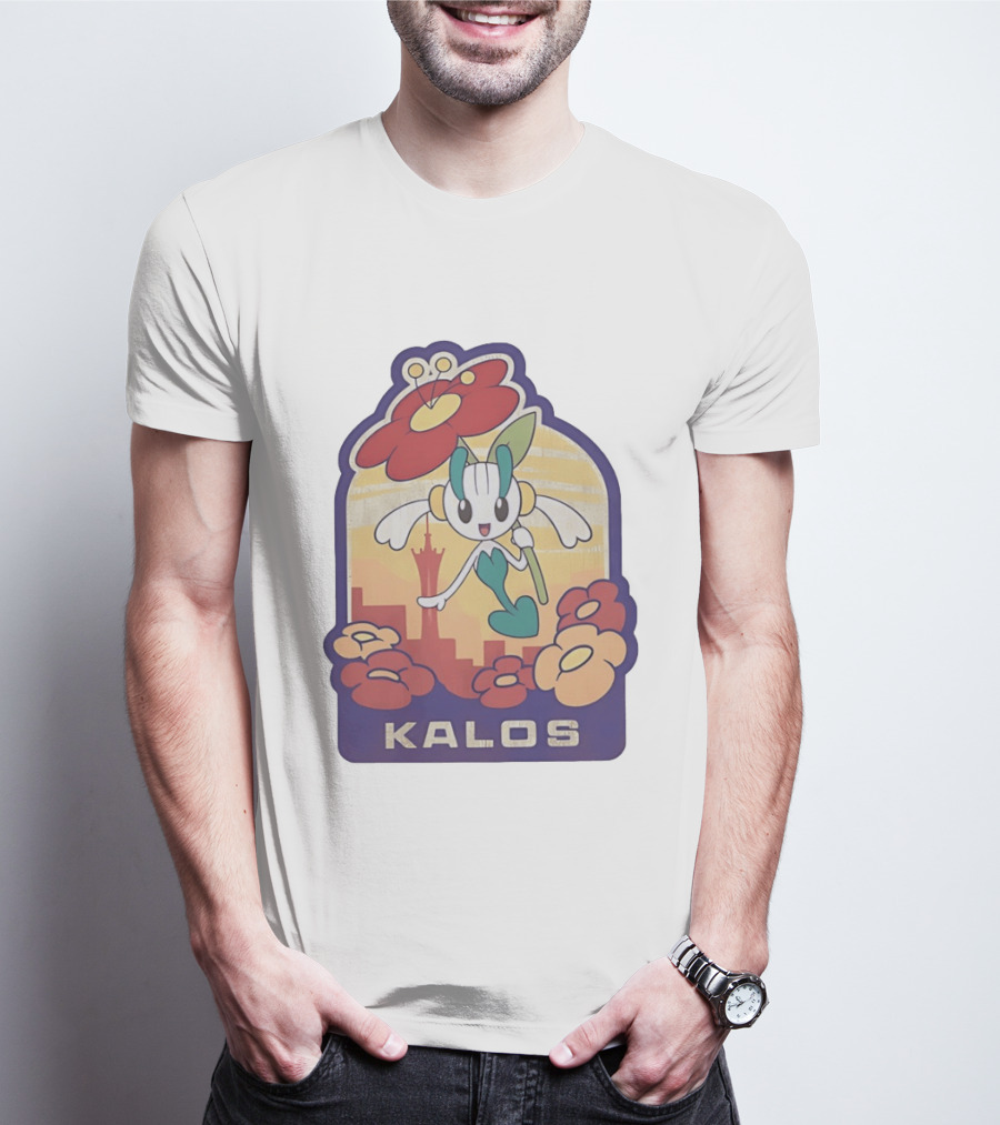 Floette Kalos City Skyline Explore T-Shirt