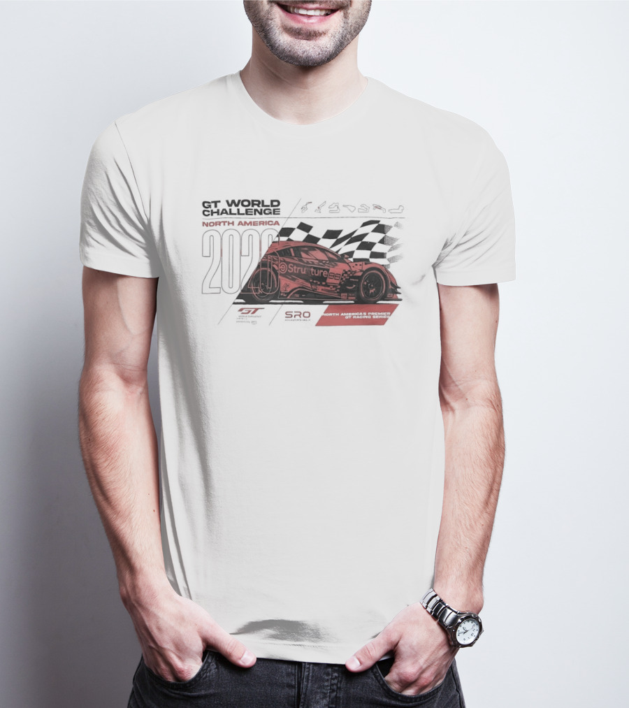 GT World Challenge North America 2026 Structure AMG 45 Racing Event T-Shirt