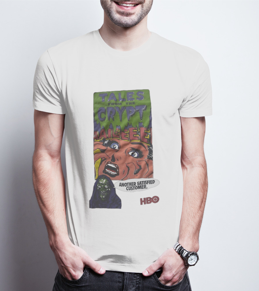 Tales From The Crypt Aaileee Another Satisfied Customer HBO T-Shirt