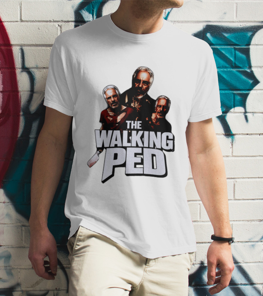 The Walking Ped Jeffrey Parody Horror T-Shirt
