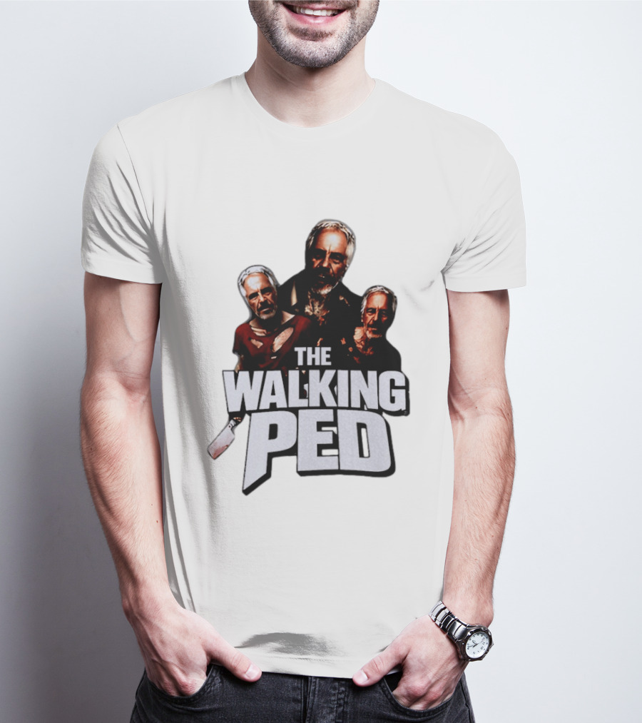 The Walking Ped Jeffrey Parody Horror T-Shirt