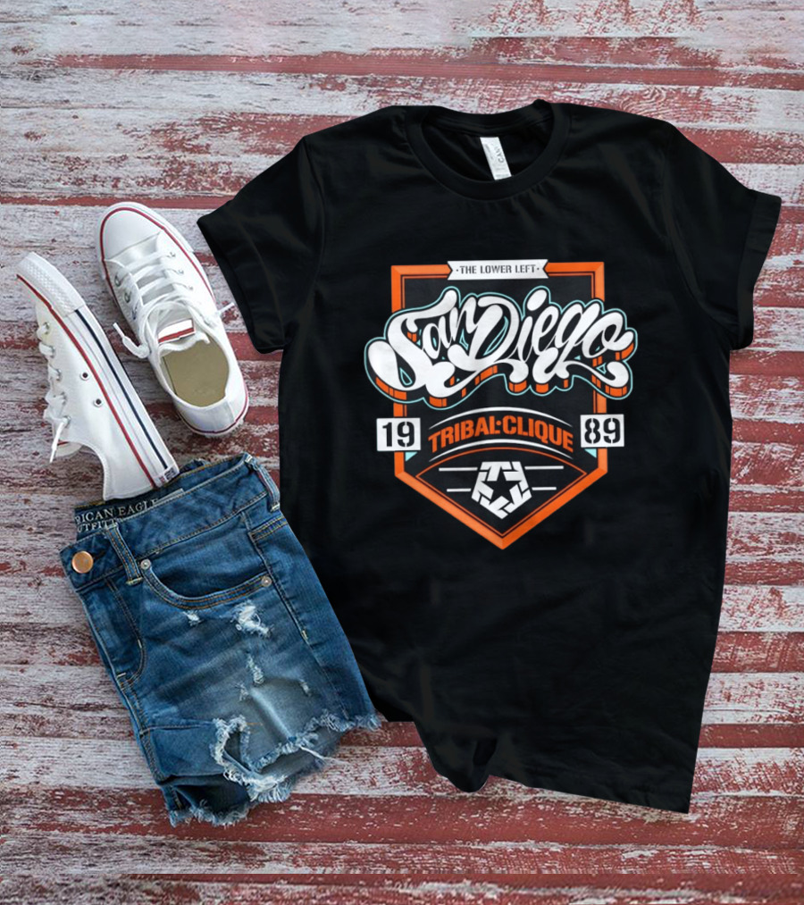 San Diego Tribal Clique 1989 The Lower Left T-Shirt