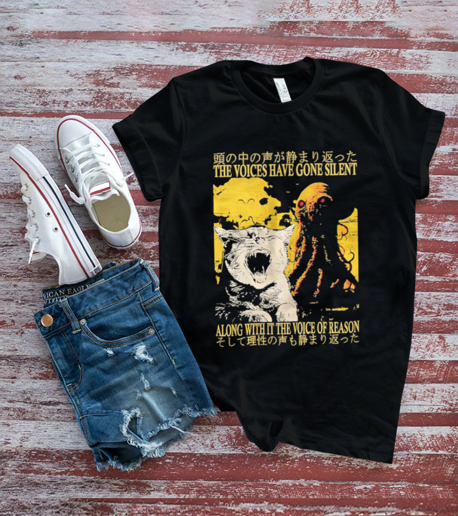 The Voices Have Gone Silent Cat T-Shirt