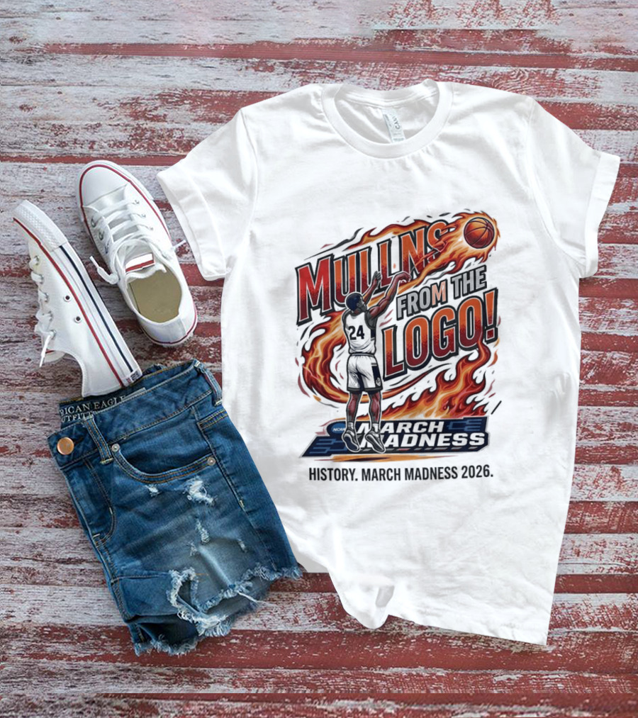 Mullins From The Logo March Madness 2020 History T-Shirt