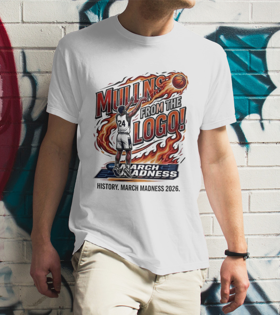 Mullins From The Logo March Madness 2020 History T-Shirt