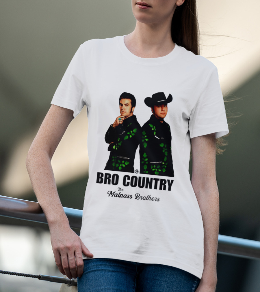 Bro Country The Malnass Brothers Western Style Duo T-Shirt