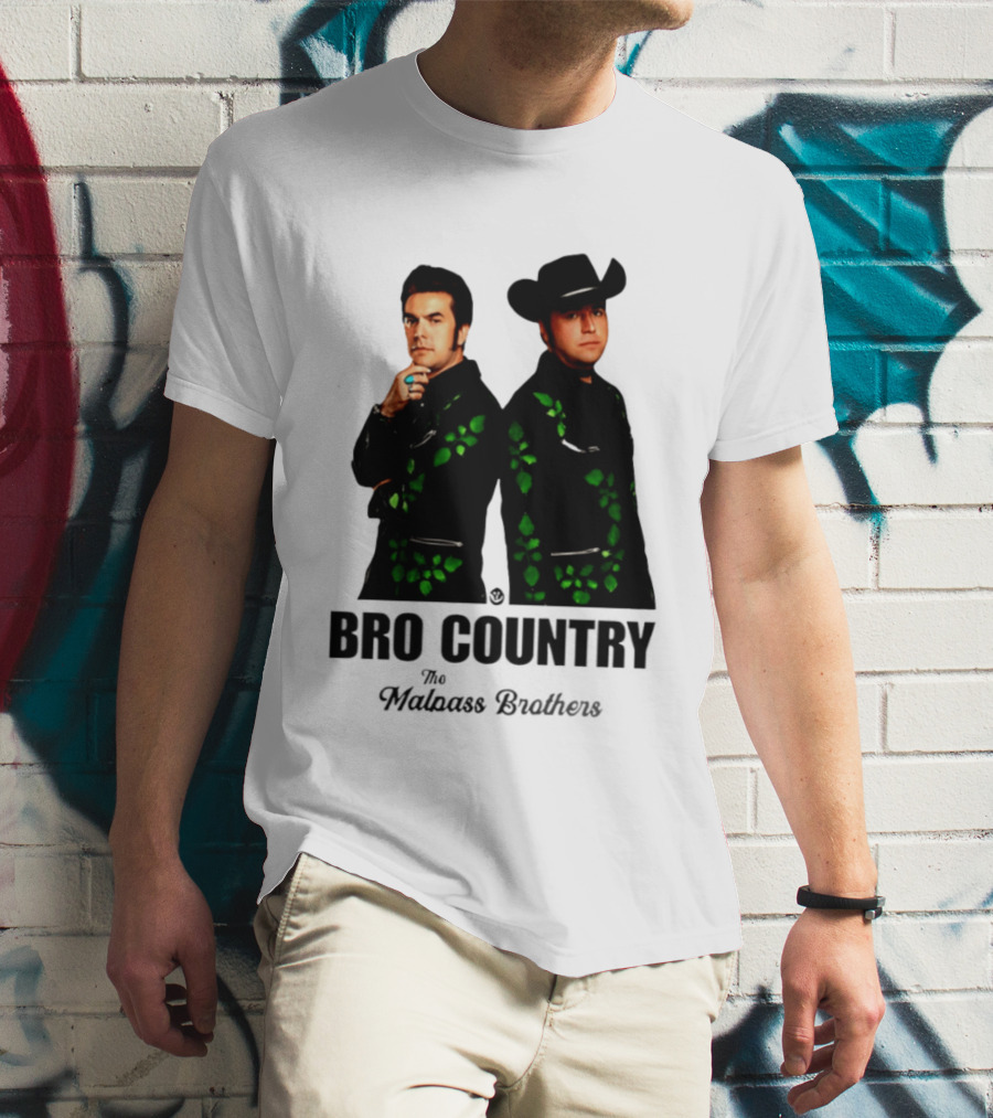 Bro Country The Malnass Brothers Western Style Duo T-Shirt