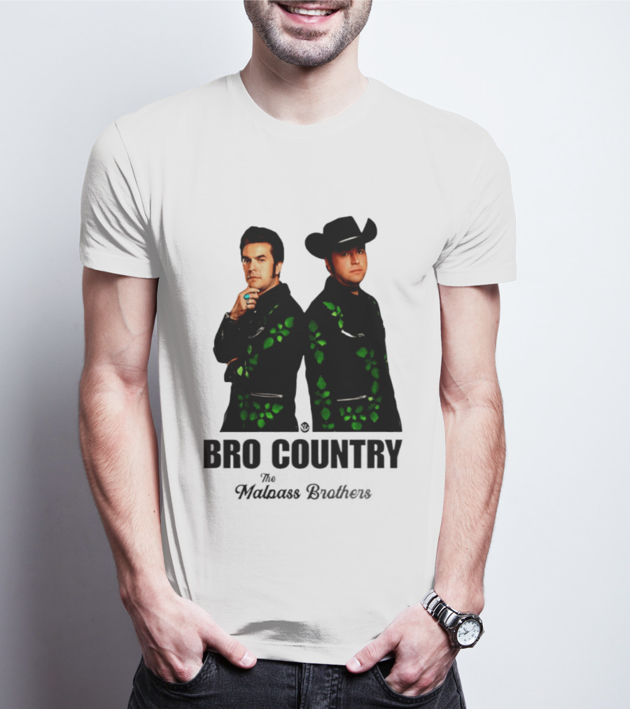 Bro Country The Malnass Brothers Western Style Duo T-Shirt