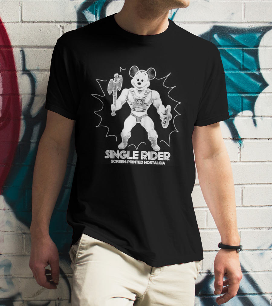 Mickey Mouse He Man Masters Of The Universe T-Shirt