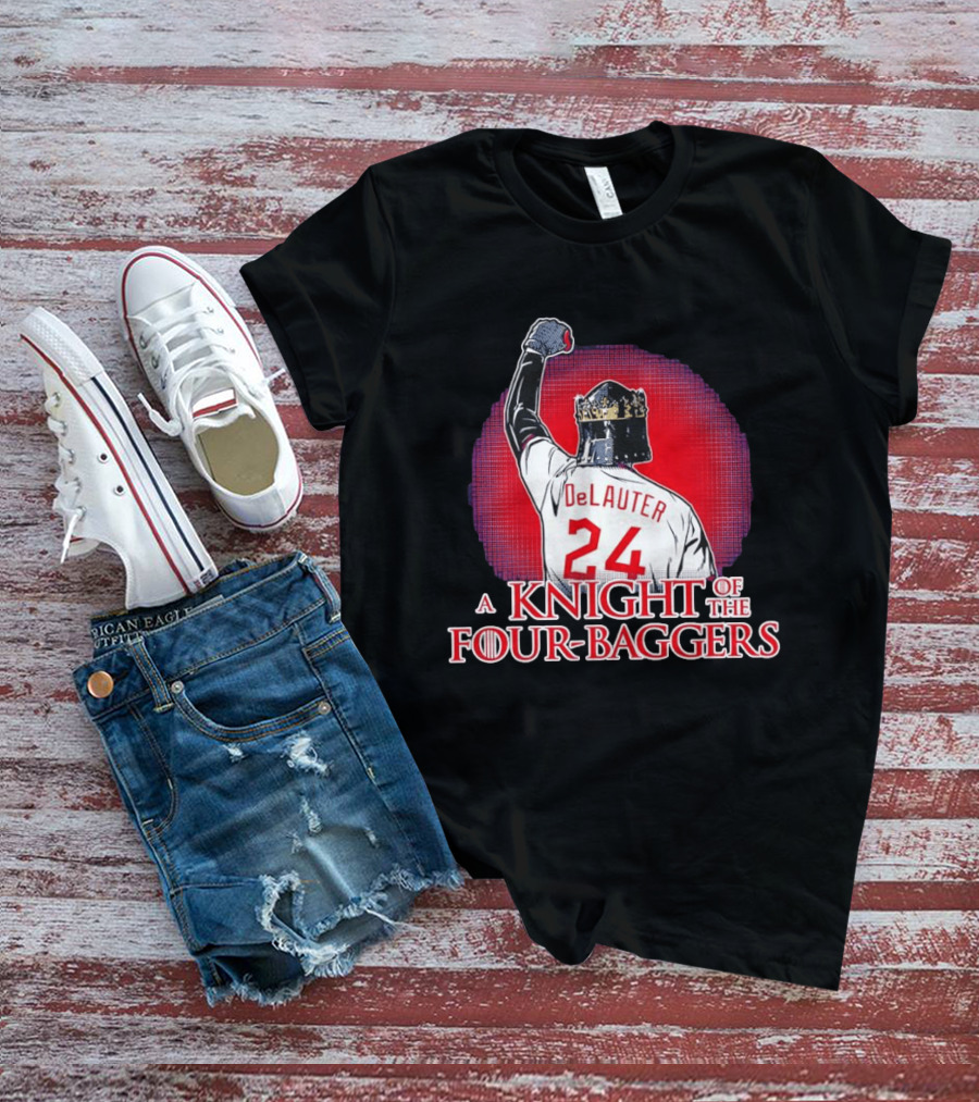 Chase DeLauter 24 A Knight Of The Four Baggers T-Shirt