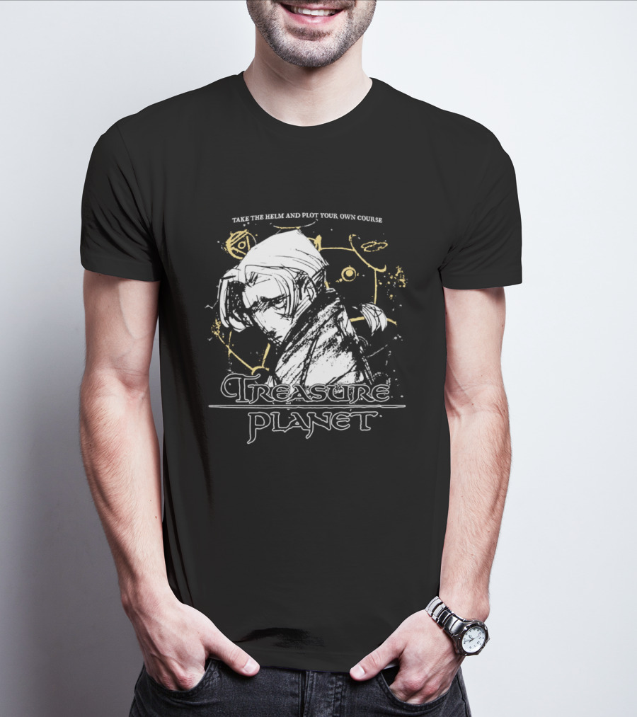 Jim Hawkins Treasure Planet Take The Helm And Plot Your Own Course T-Shirt
